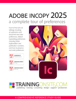 Adobe InCopy 2025 complete tour of preferences