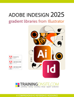 Adobe InDesign 2025 Gradient Library from Illustrator