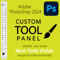 Adobe Photoshop Custom Tool Panel