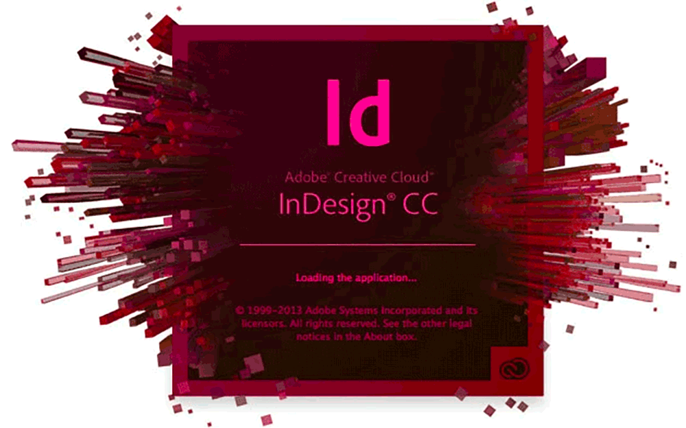 Adobe InDesign CC version 9.0 splash screen 2013 Adobe InDesign CC version 9.0 splash screen 2013
