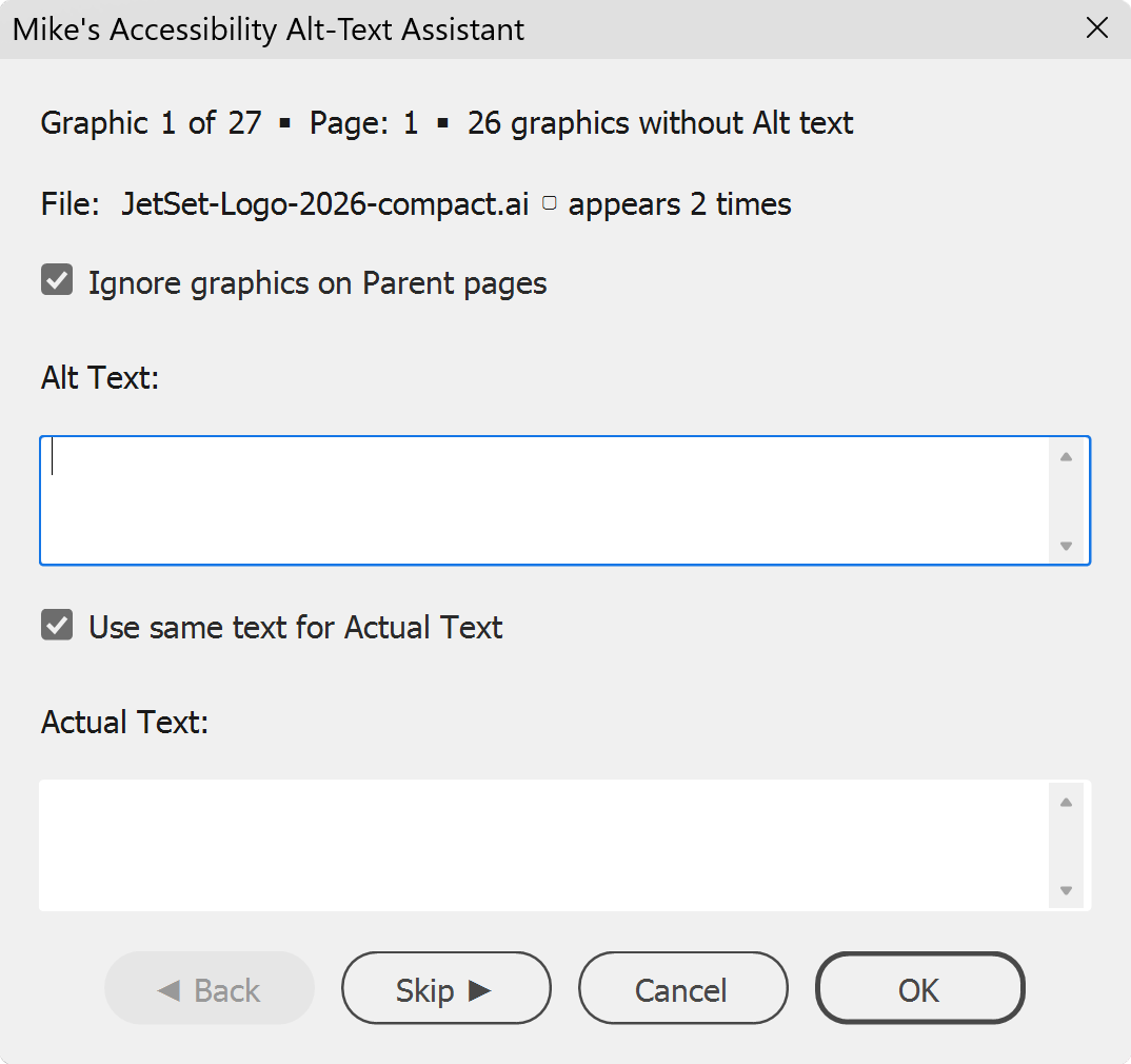 Accessibility Alt-Text Assistant Accessibility Alt-Text Assistant