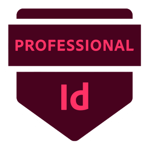 Adobe InDesign Expert Badge