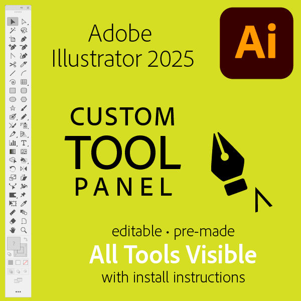 Mikes Custom Illustrator Tool Panel