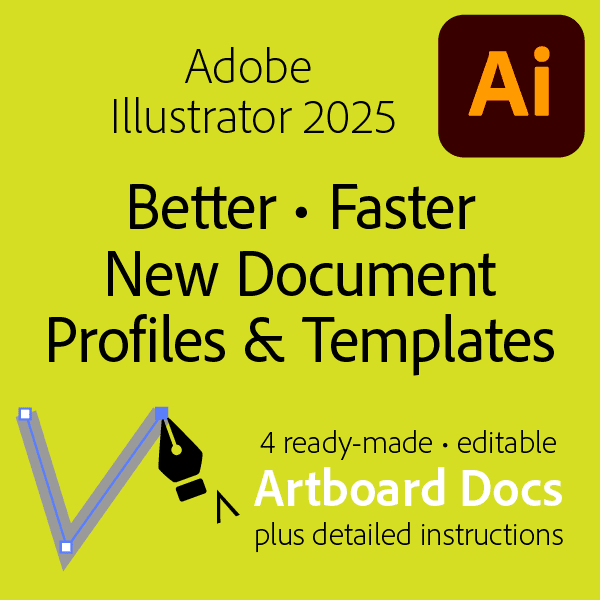 Illustrator 2025 New Document Profiles and Templates