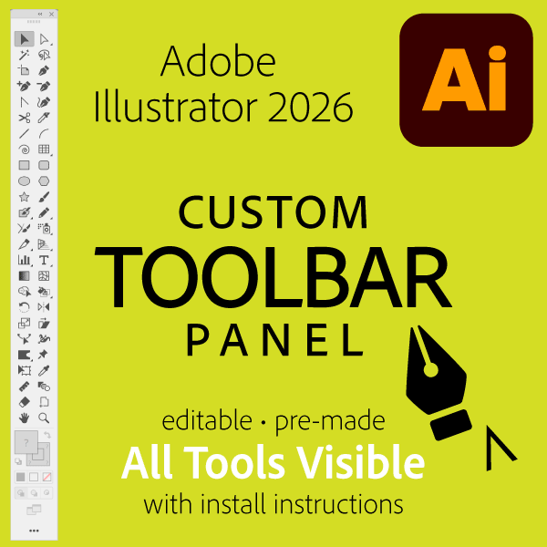 Mikes Custom Illustrator Tool Panel