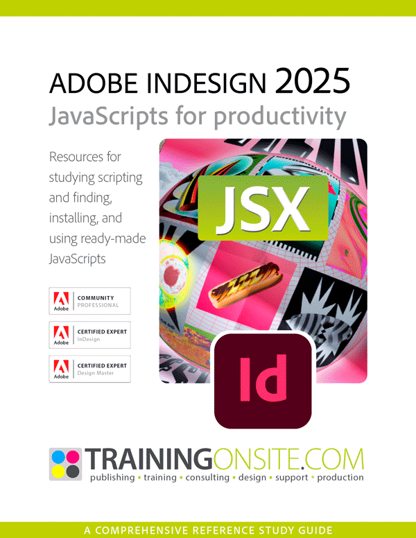 InDesign 2025 JetSet JavaScripts Guide