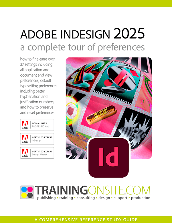 InDesign 2025 a complete tour of preferences