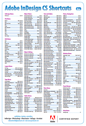 InDesign CS
