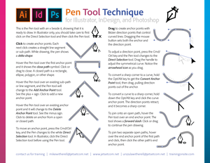 Pen tool made simple for InDesign, Illustrator, and Photoshop