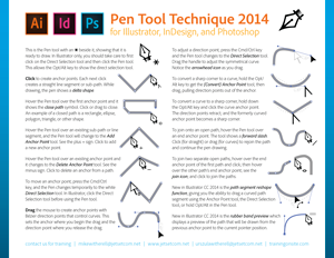 Mike's vector pen tool technique