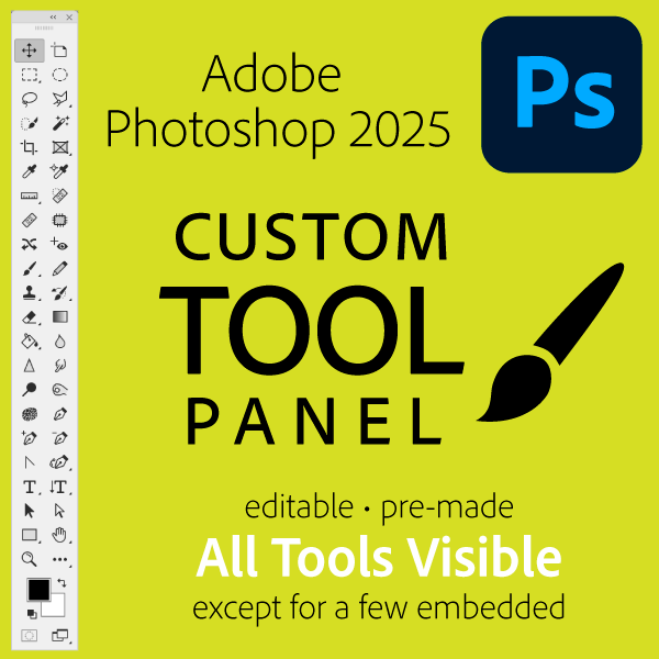 Photoshop custom tool panel