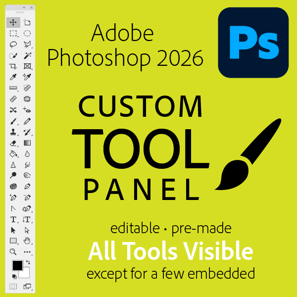 Adobe Photoshop 2026 Custom Tool Panel Photoshop custom tool panel
