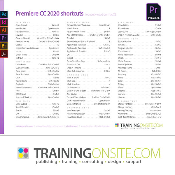 adobe premiere pro 2014 keyboard shortcuts